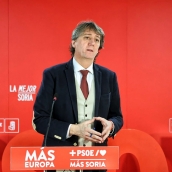 El alcalde de Soria, Carlos Martínez