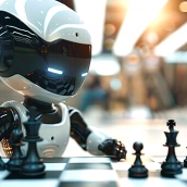 IA jugando al ajedrez
