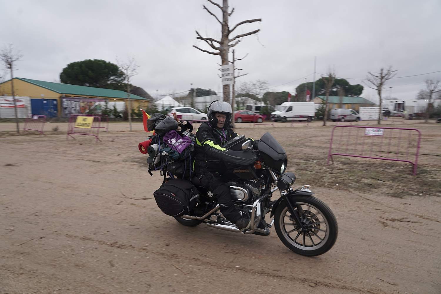 Miriam Chacón ICAL. Concentración motera Pingüinos 