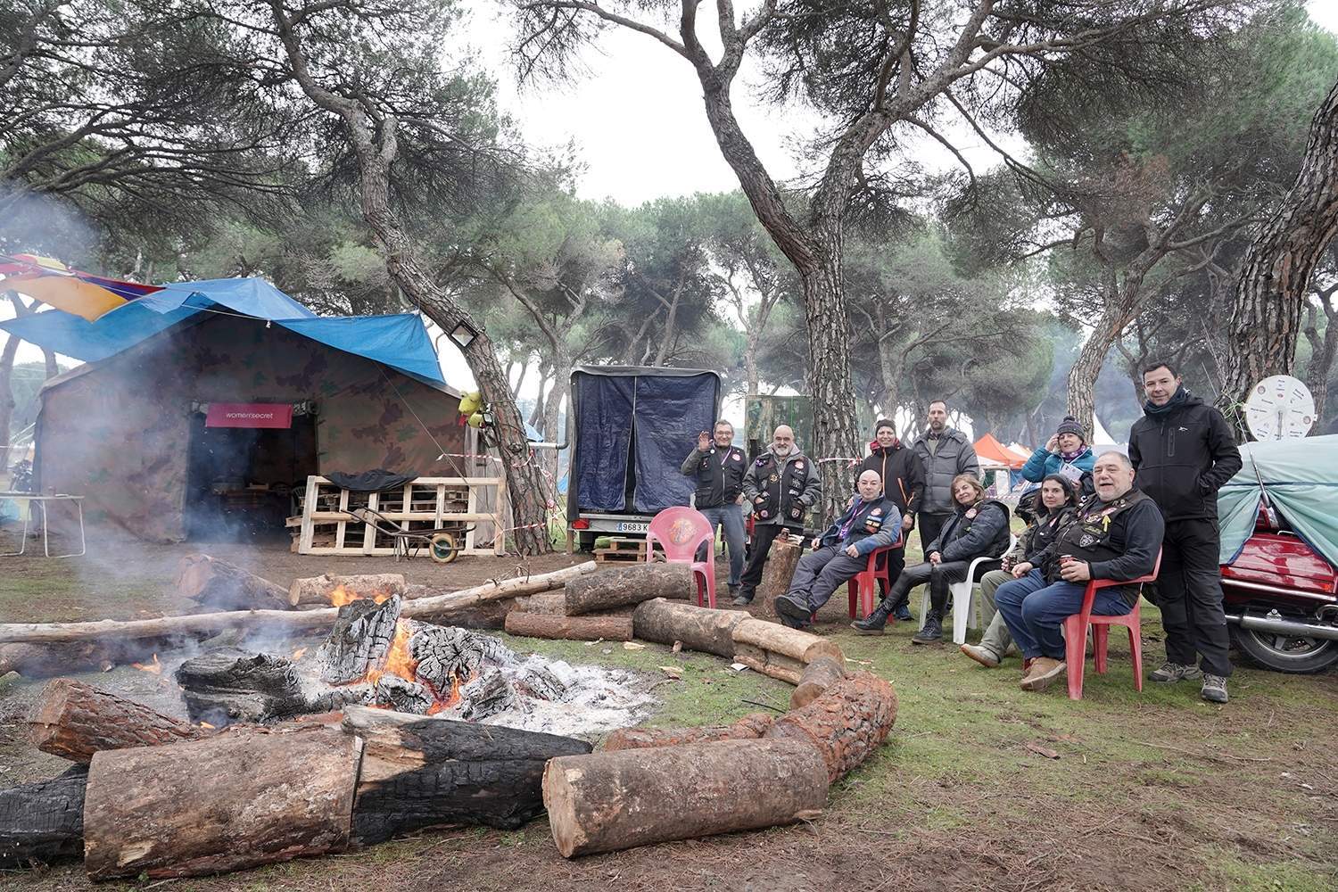 Miriam Chacón ICAL. Concentración motera Pingüinos.