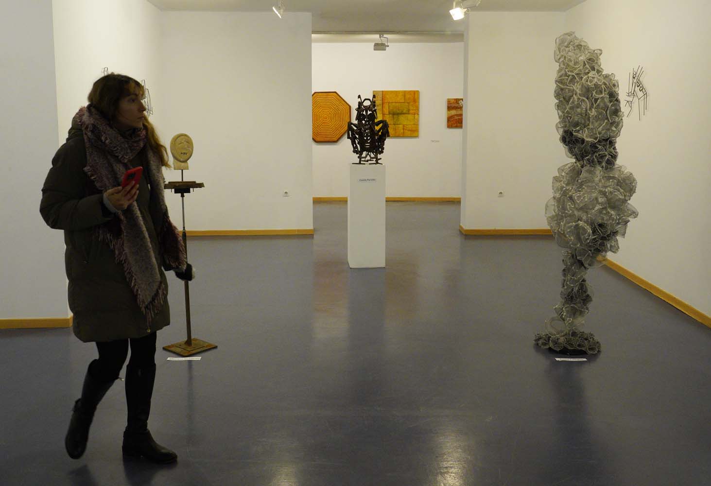 César Sánchez ICAL. Exposición 'Arte en el Camino' de la Fundación Merayo en el campus de Ponferrada (5)