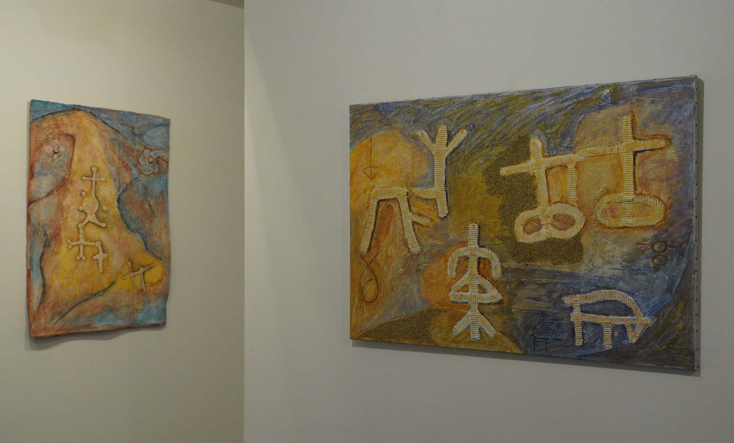 César Sánchez ICAL. Exposición 'Arte en el Camino' de la Fundación Merayo en el campus de Ponferrada (3)