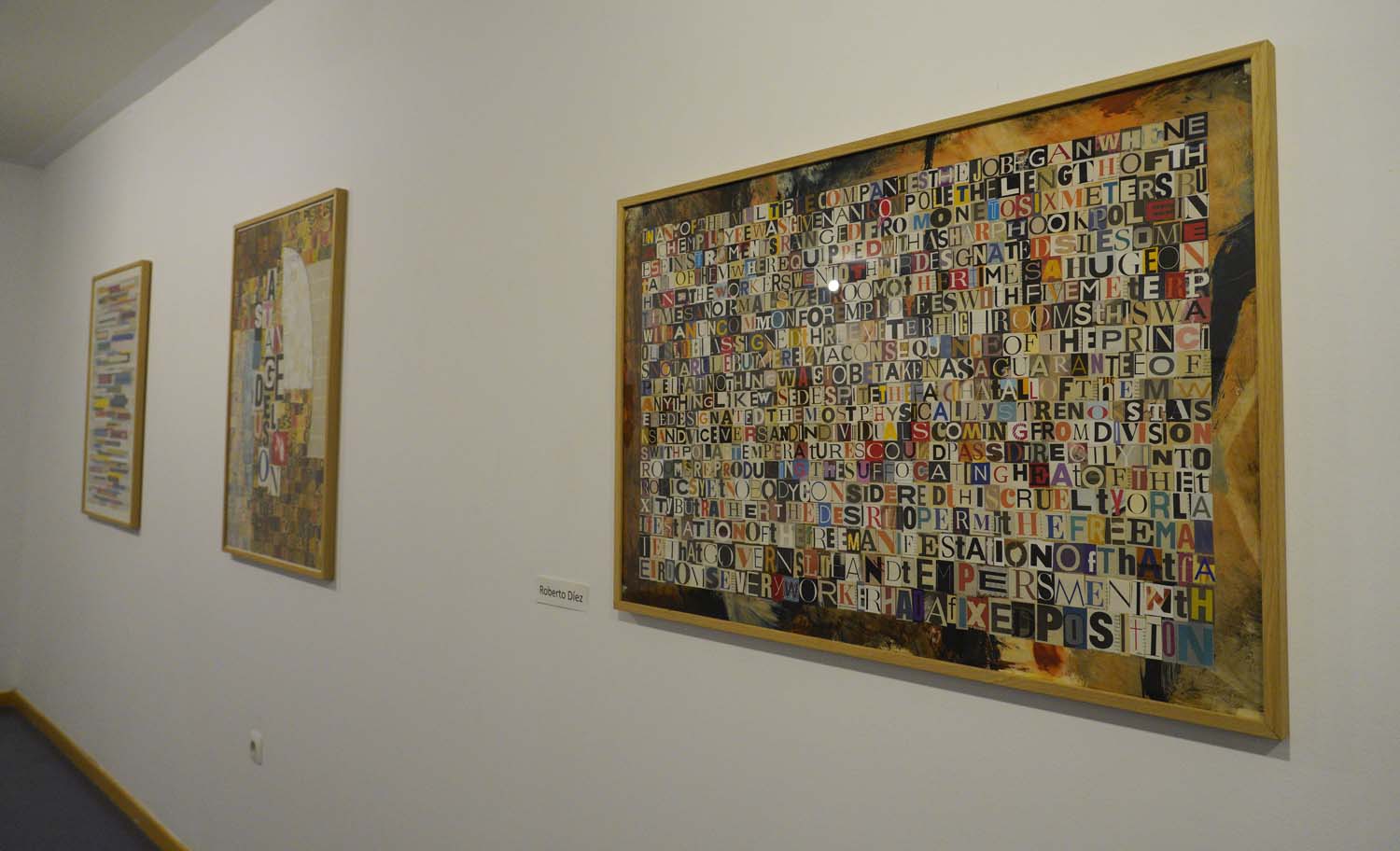 César Sánchez ICAL. Exposición 'Arte en el Camino' de la Fundación Merayo en el campus de Ponferrada (1)