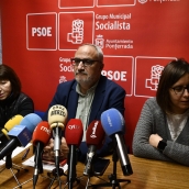Rueda de prensa del PSOE de Ponferrada 