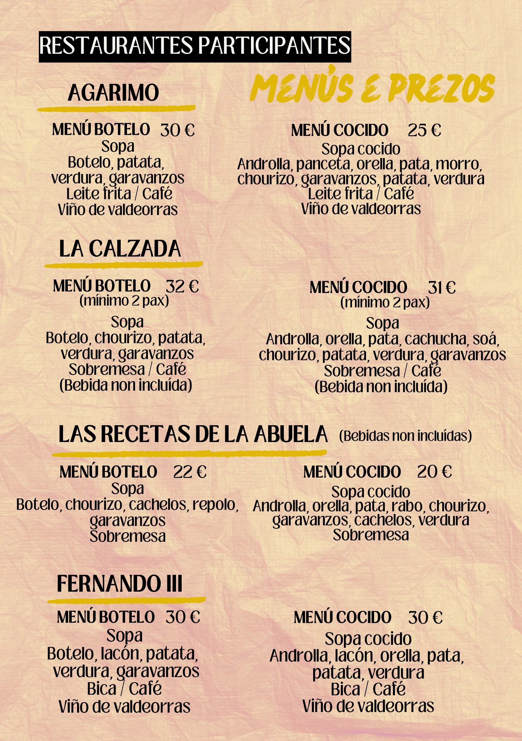 IV XORnadas do Botelo 