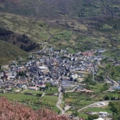 Imagen aérea de Villablino 