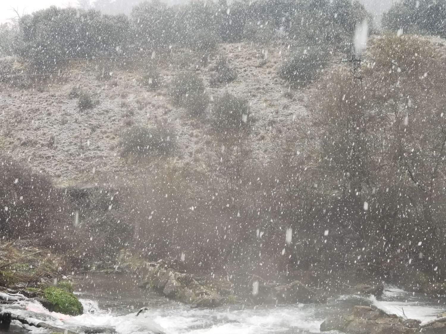 Nieve en El Bierzo