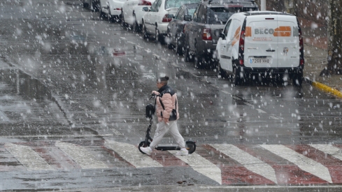 Nieve en Ponferrada | César Sánchez / ICAL