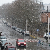 Nieve en Ponferrada | César Sánchez / ICAL
