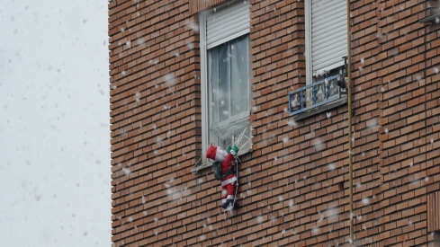Nieve en Ponferrada | César Sánchez / ICAL