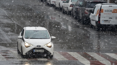 Nieve en Ponferrada | César Sánchez / ICAL