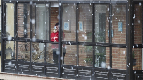 Nieve en Ponferrada | César Sánchez / ICAL