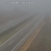 Niebla en la A 6.