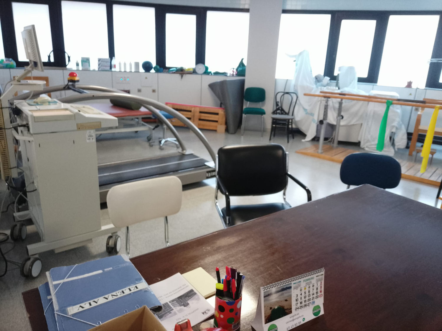 Servicio de Rehabilitación del Hospital del Bierzo. archivo Servicio de Rehabilitación del Hospital del Bierzo. archivo