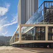 Tvitec 'envuelve' el edificio Ruiz Picasso 11, "el nuevo Rockefeller Center de Madrid"