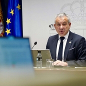 Leticia Pérez ICAL. El delegado del Gobierno, Nicanor Sen, realiza un balance del impacto de las políticas del Ejecutivo central en Castilla y León durante el año 2024. Leticia Pérez ICAL. El delegado del Gobierno, Nicanor Sen, realiza un balance del impacto de las políticas del Ejecutivo central en Castilla y León durante el año 2024.