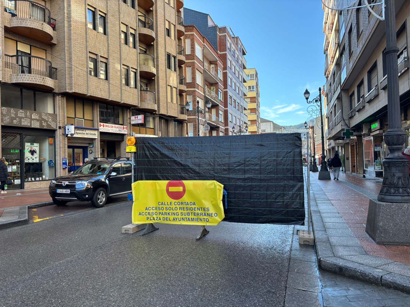 Obras en Obispo Osmundo 