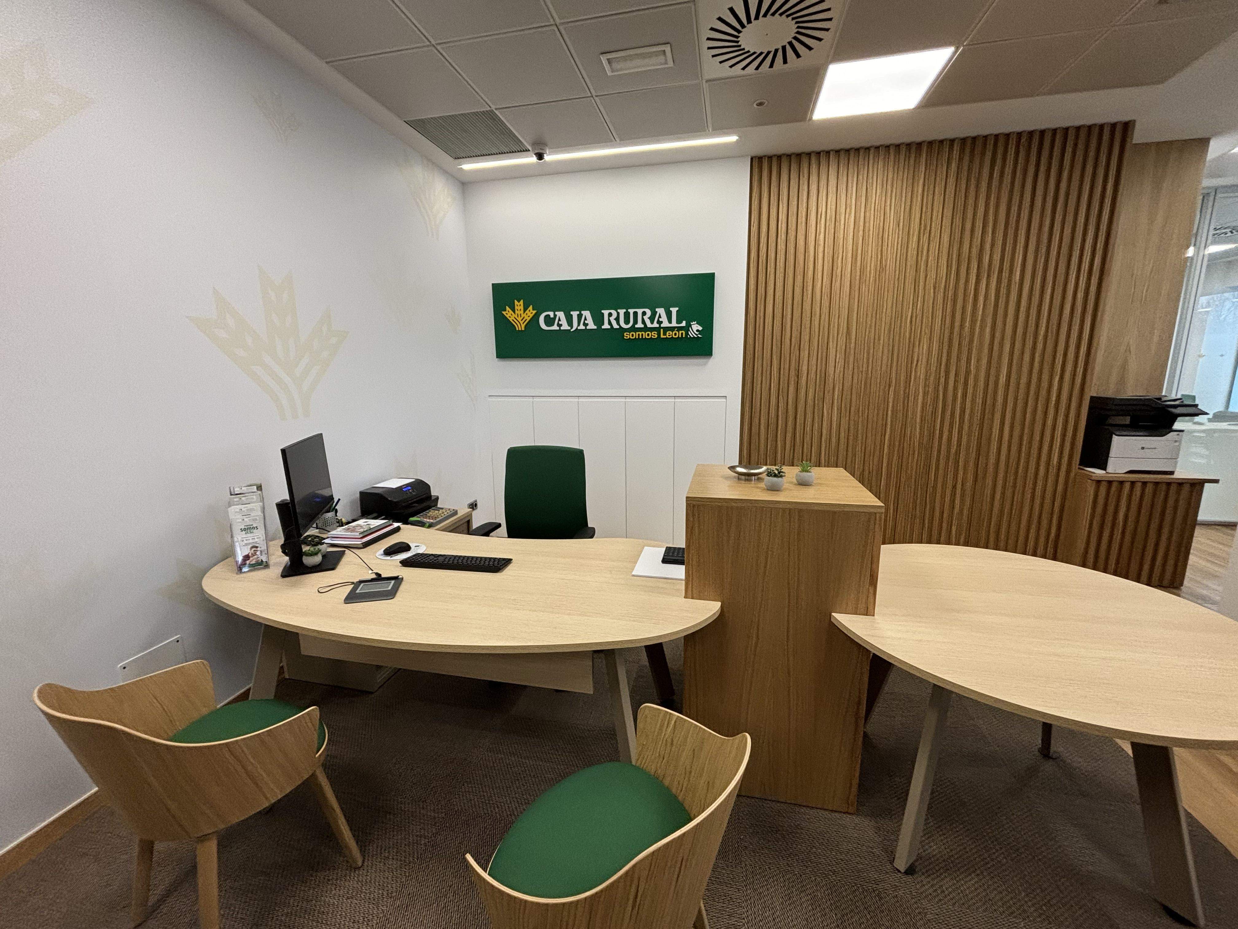 Nueva oficina de Caja Rural en León 