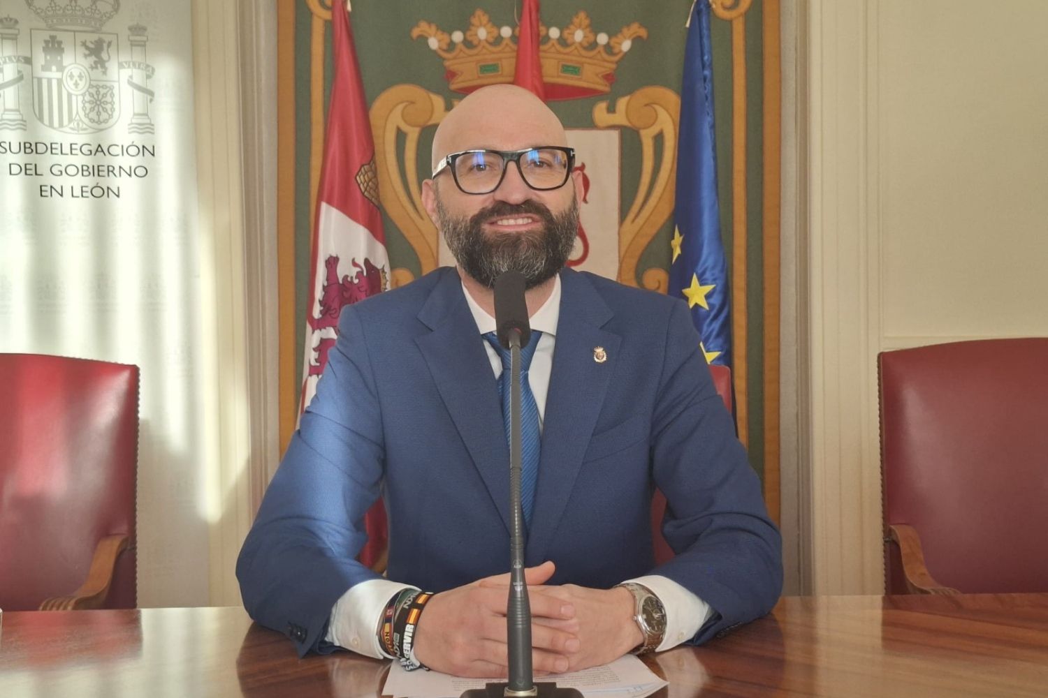 Héctor Alaiz, subdelegado del Gobierno en León