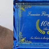 San Andrés de Montejos celebra el 100 cumpleaños de su vecino Francisco Flórez San Andrés de Montejos celebra el 100 cumpleaños de su vecino Francisco Flórez
