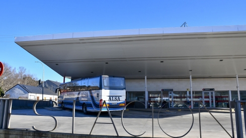 Estación de autobús de Bembibre | Foto: Dani Merino, InfoBierzo Estación de autobús de Bembibre | Foto: Dani Merino, InfoBierzo