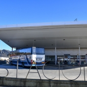 Estación de autobús de Bembibre | Foto: Dani Merino, InfoBierzo Estación de autobús de Bembibre | Foto: Dani Merino, InfoBierzo