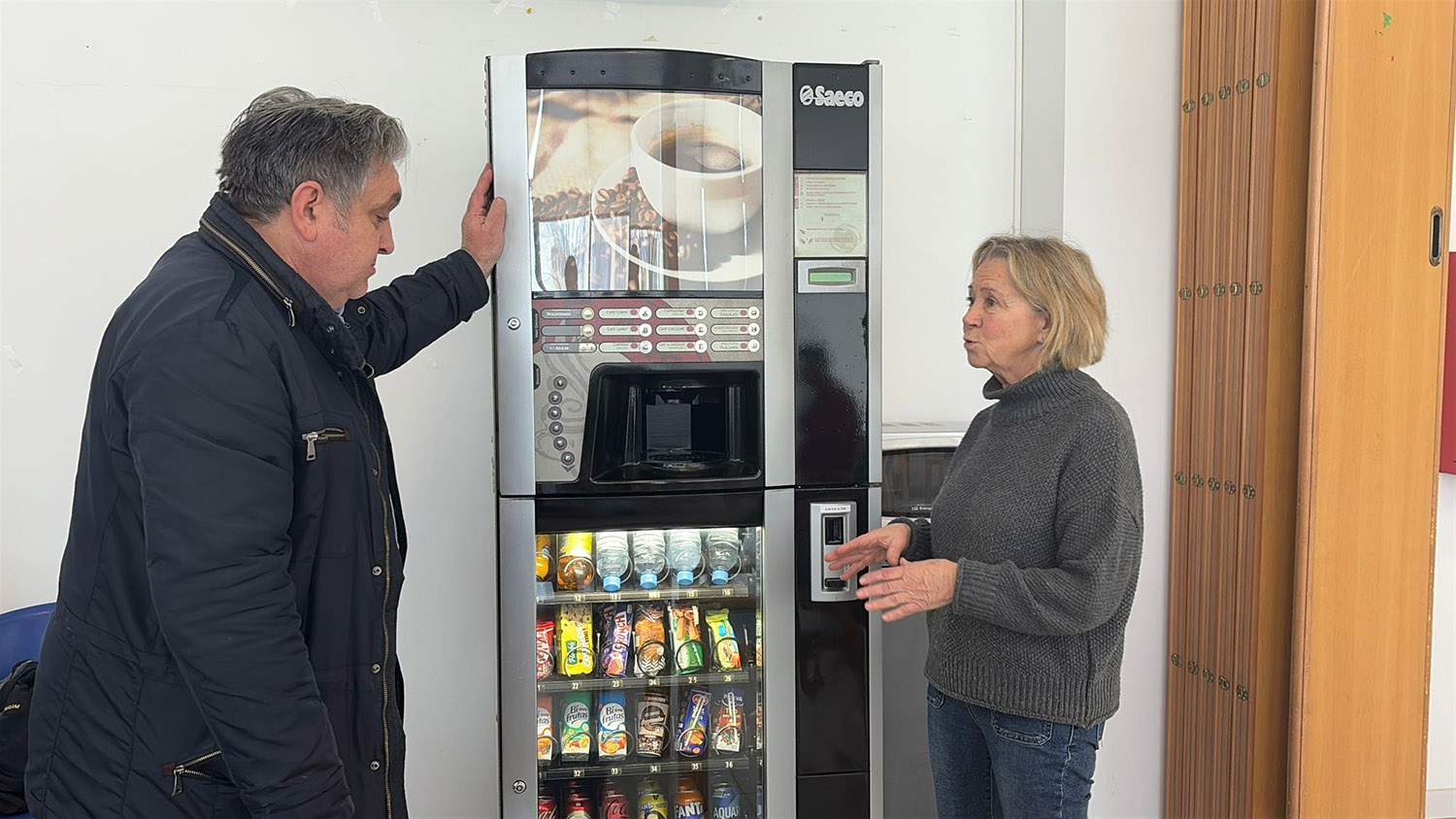 La concejala Mari Crespo en el Centro de Día Flores del Sil La concejala Mari Crespo en el Centro de Día Flores del Sil