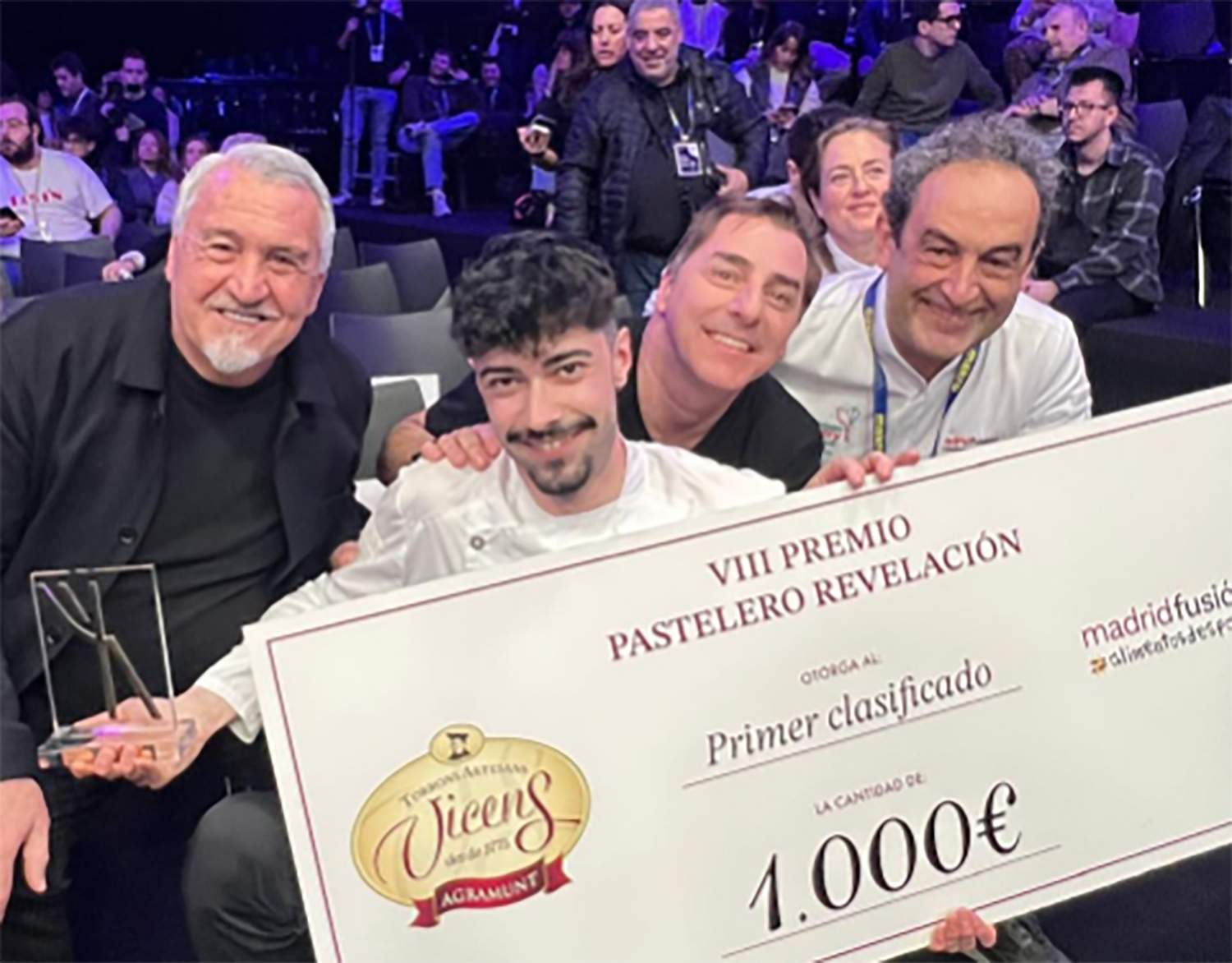 El pastelero ponferradino Luis Fernández