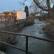 El caudal de los ríos del Bierzo comienzan a despuntar con la borrasca Ivo: El Sil y el Cúa rozan el umbral de activación