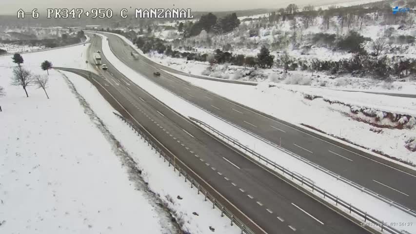 Estado del Manzanal con la Borrasca Ivo.