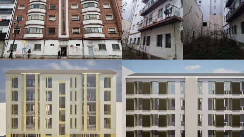 Antes y después del centro de innovación de Ponferrada