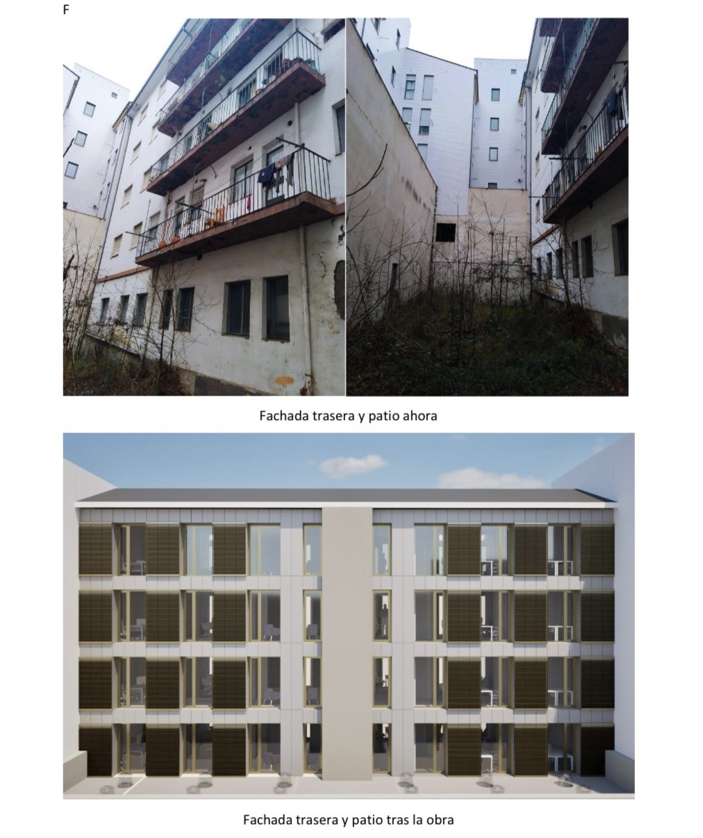 Antes y después del centro de innovación de Ponferrada