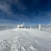 Nieve en los montes aquilianos Nieve en los montes aquilianos