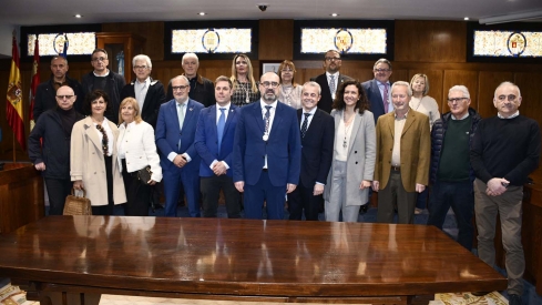  Imposición de insignias a los jubilados del Ayuntamiento de Ponferrada 