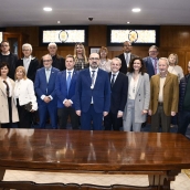  Imposición de insignias a los jubilados del Ayuntamiento de Ponferrada 