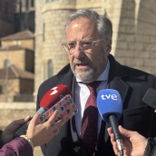 El presidente de las Cortes autonómicas, Carlos Pollán