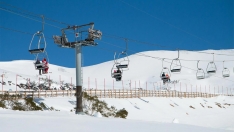 Telesilla en la estación de San Isidro
