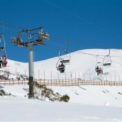 Telesilla en la estación de San Isidro