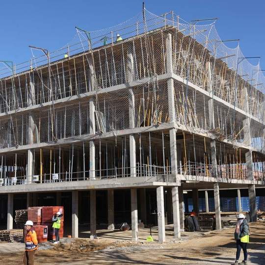 Imagen de la construcción de nuevas viviendas en la provincia de León Imagen de la construcción de nuevas viviendas en la provincia de León