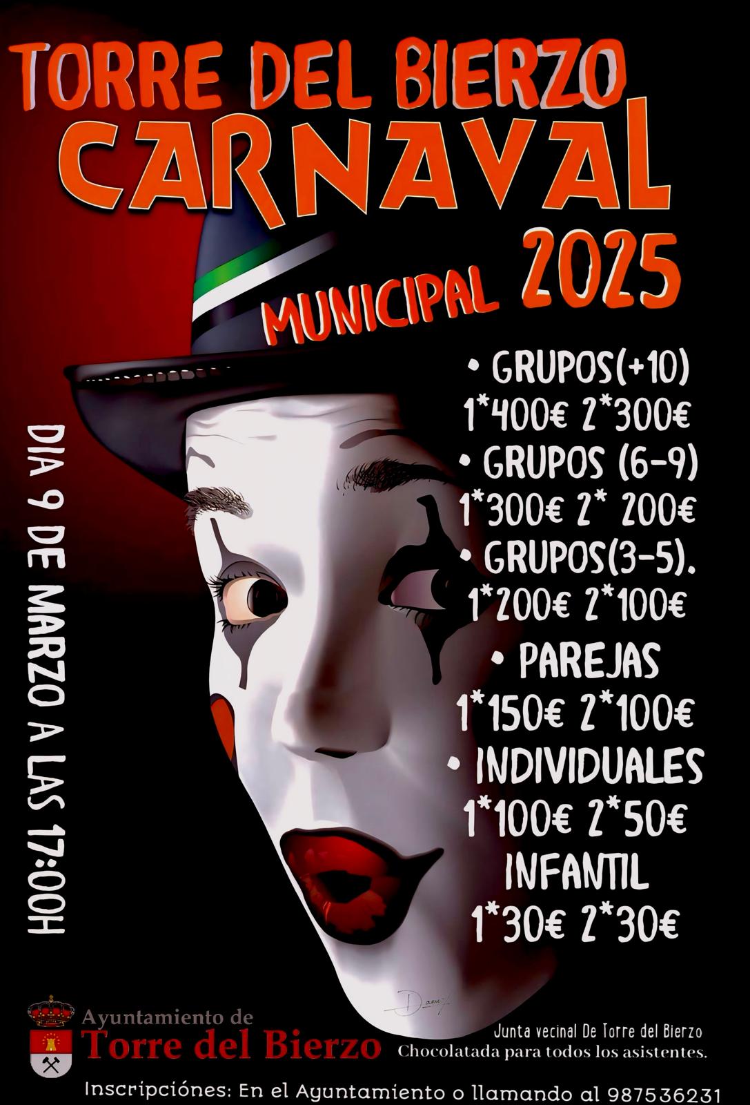 Cartel del Carnaval de Torre del Bierzo