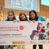 El Colegio de Navaliegos de Ponferrada gana el III Concurso Incibe ‘Qué es para ti el 017?’