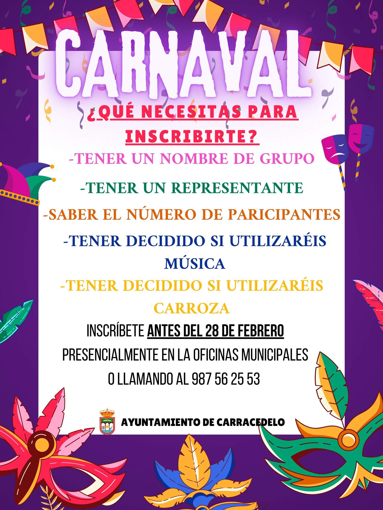 El carnaval de Carracedelo se celebra este año en Villaverde de la Abadía
