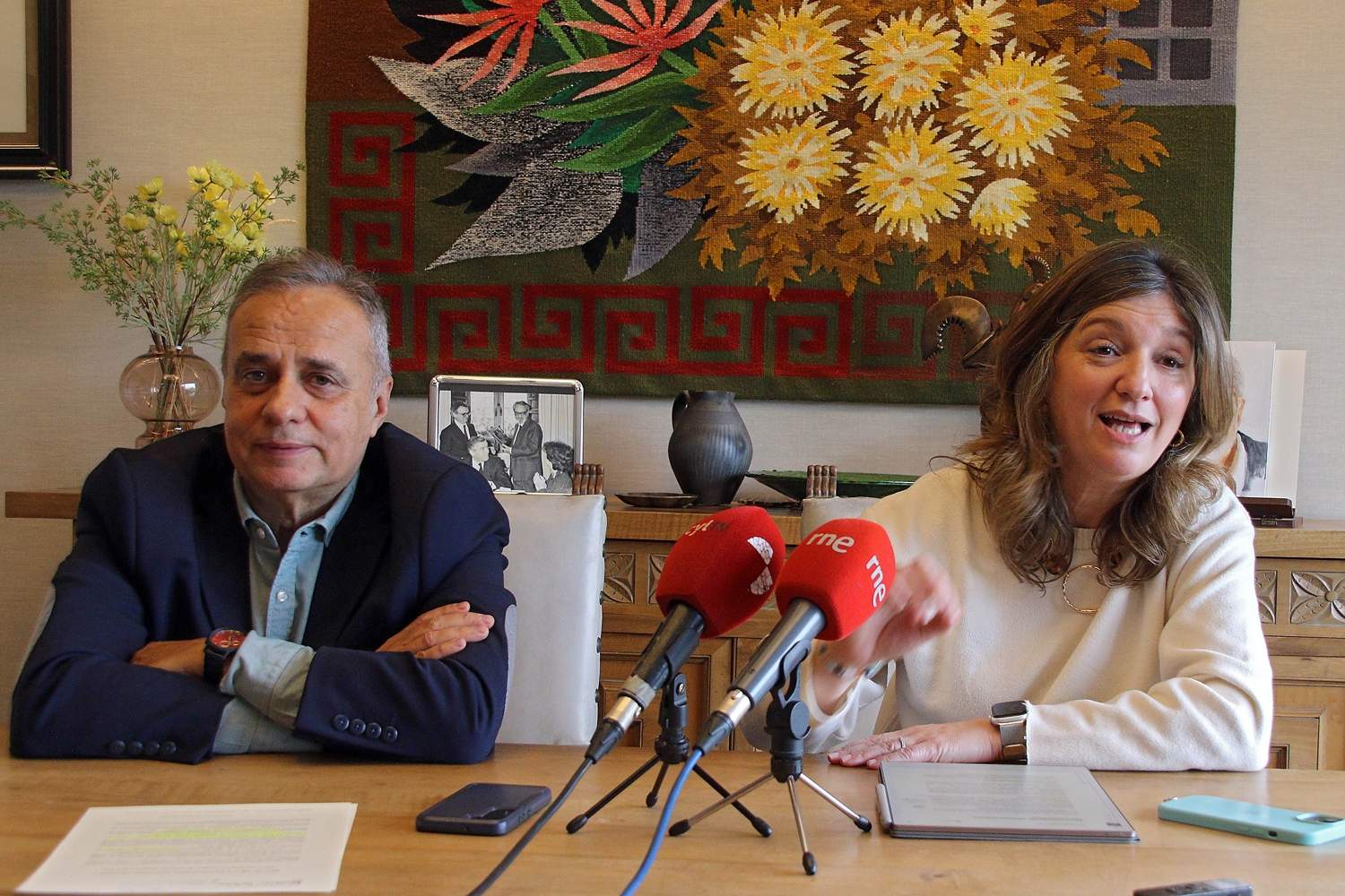 becas antonio pereira Joaquín Otero Nuria González