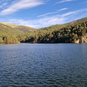 Presa de El Tejo en El Espinar (Segovia)