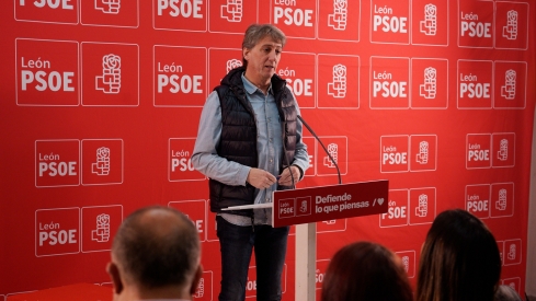 César Sánchez / ICAL . El secretario general electo del PSOE CyL, Carlos Martínez. 