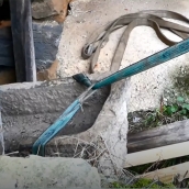 Retirada del sarcófago (imagen RTVE)