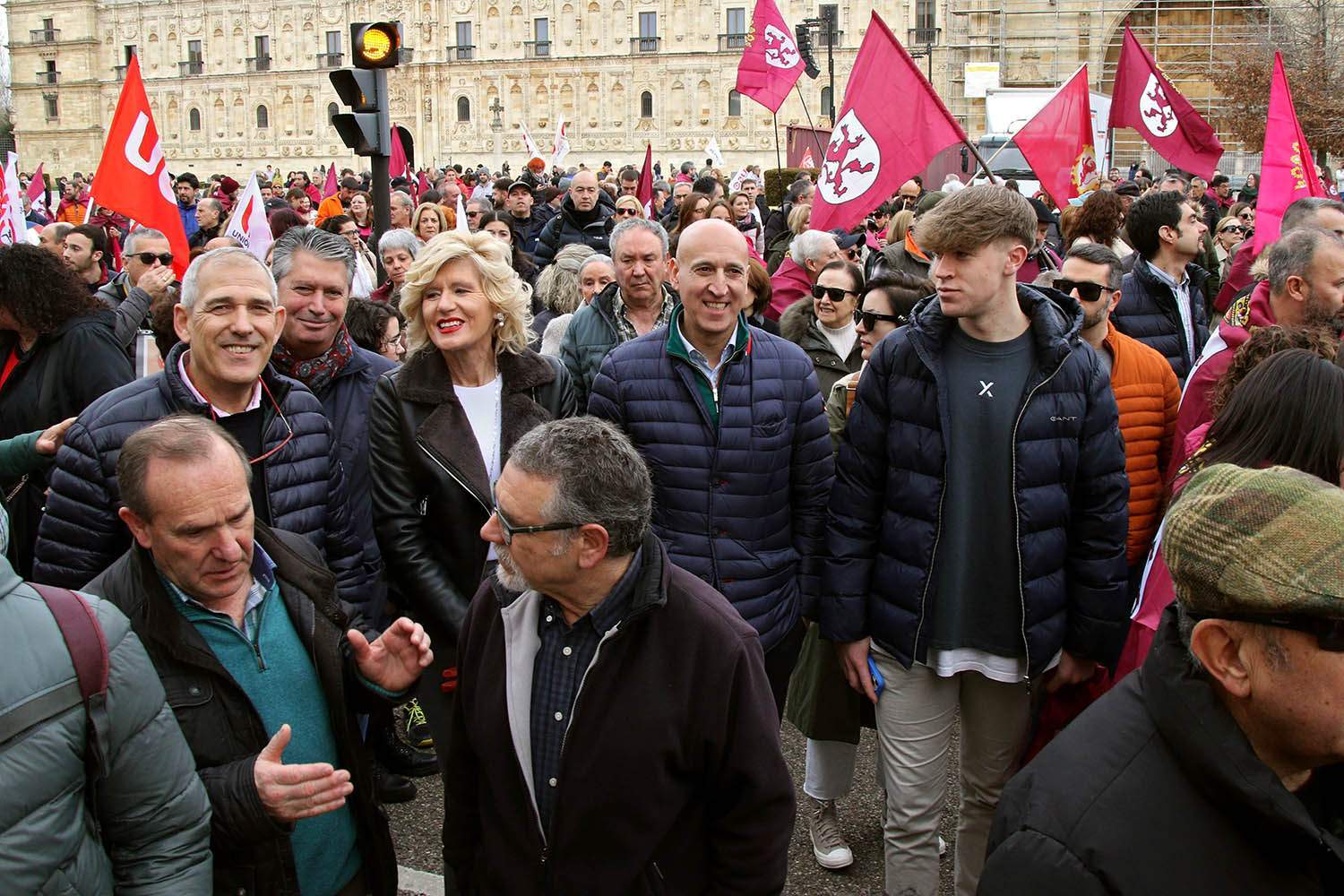 Manifestación provincia León