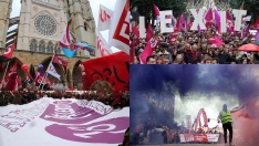 Manifestación 16F en León