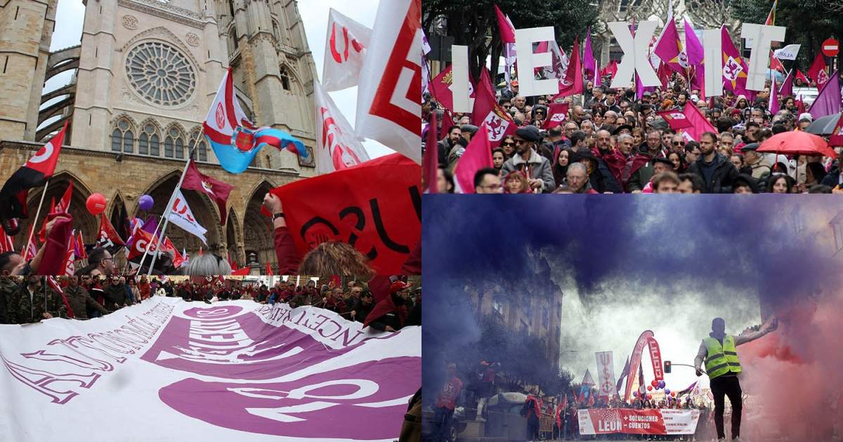 Lexit Álbum de Fotos | Manifestación 16F por el futuro de León: La autonomía ...