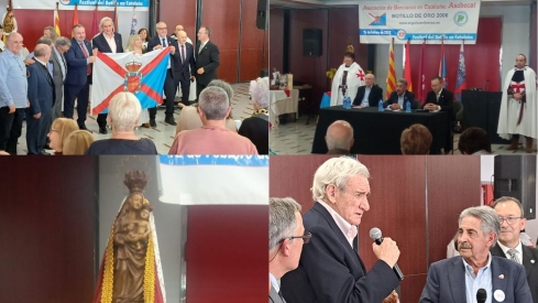 Los bercianos en Cataluña celebraron un botillo de récord presidido por la Virgen de la Encina para rendir homenaje a Silvia Nogaledo y Aurora Rodríguez Los bercianos en Cataluña celebraron un botillo de récord presidido por la Virgen de la Encina para rendir homenaje a Silvia Nogaledo y Aurora Rodríguez